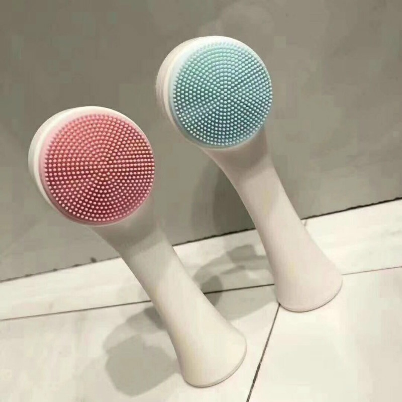 Cọ Rửa Mặt Hai Đầu Tiện Lợi