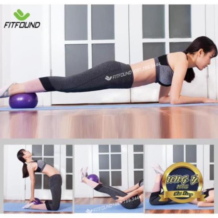 Bóng hơi tập pilates, gym , yoga cỡ nhỏ 25 cm 25cm