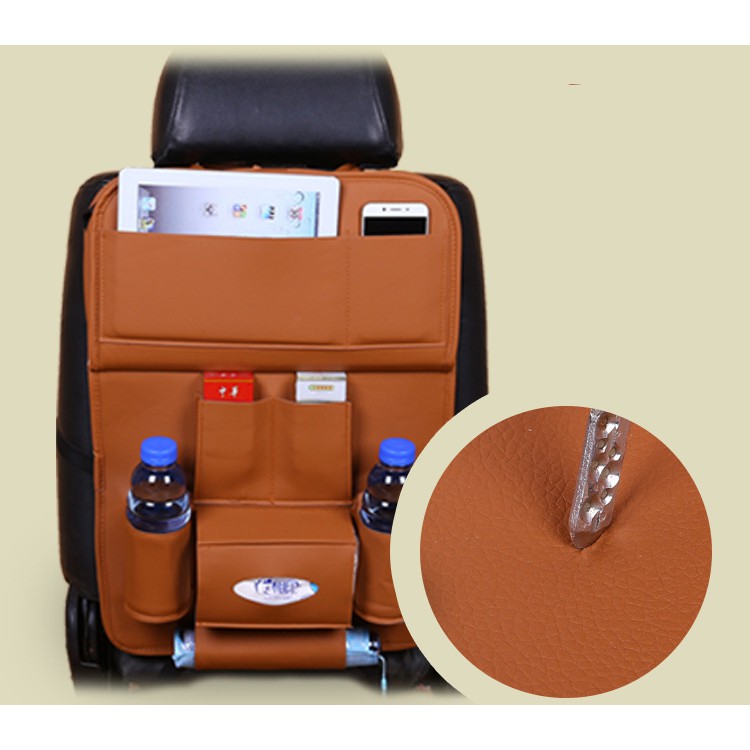  Túi đựng đồ lưng ghế ô tô chất liệu da cao cấp - CAR PRO