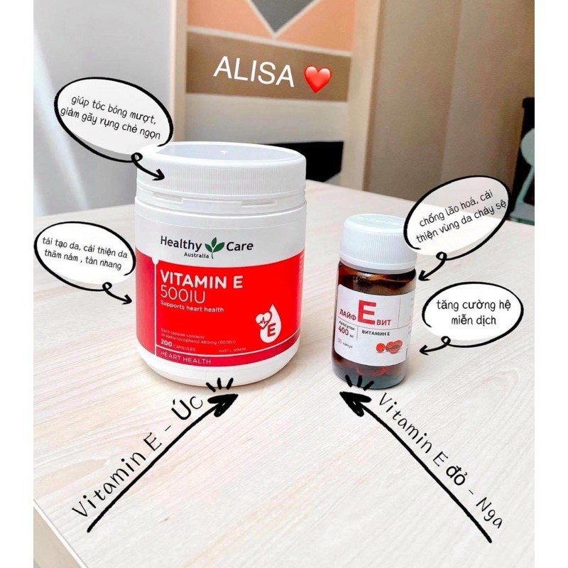 Vitamin E đỏ Nga - ALISA | BigBuy360 - bigbuy360.vn