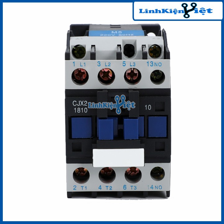 Khởi động từ contactor CJX2 380V 18A vỏ chống cháy, công suất lớn