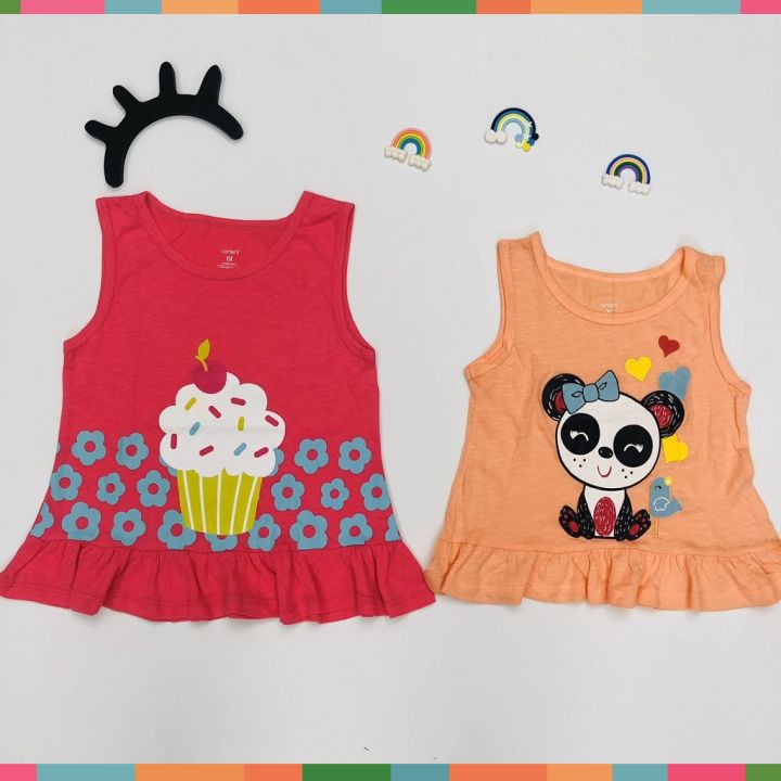 [Sale Hàng Lẻ Size] Áo Thun Bé Gái, Viền Bèo Siêu Điệu, Size 2-7, Chất Cotton Xược Mềm Mát, Hàng Made In VN