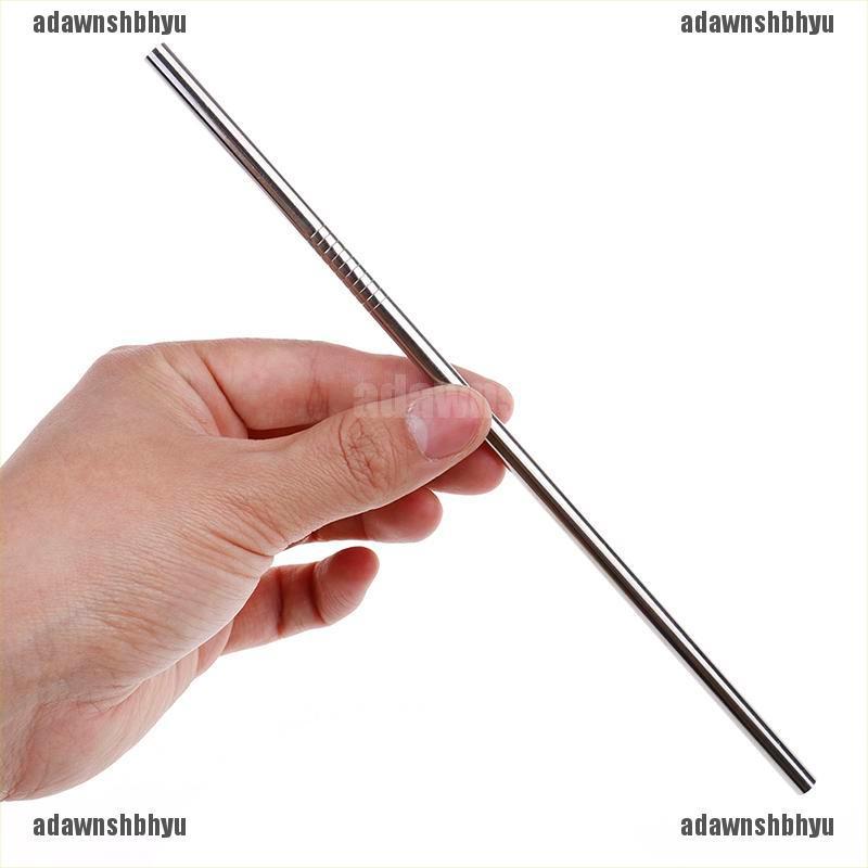 Bộ 4 Ống Hút Bằng Thép Không Gỉ Kèm 1 Dụng Cụ Vệ Sinh