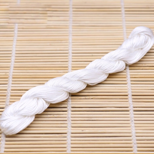 SIÊU RẺ  Dây đan vòng handmade DIY 0,8mm, 22 màu - Hàng loại 1 dây dày đẹp PH138