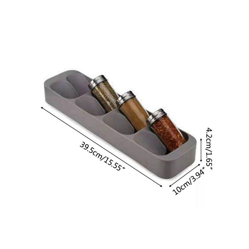 Giá Đỡ Lọ Gia Vị Bằng PP Chất Lượng Cao Gắn Tường Sắp Xếp Gọn Gàng Cho Nhà Bếp