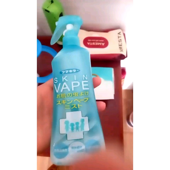 Xịt muỗi và côn trùng Skin Vape 200ml hàng nội địa Nhật an toàn cho bé Rose.beautify