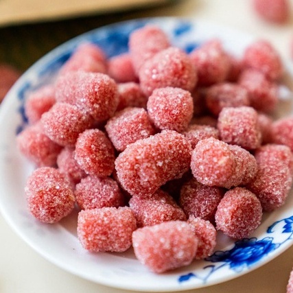 Hũ 500 Kẹo Dâu tây, Dâu tằm đặc sản Đà Lạt