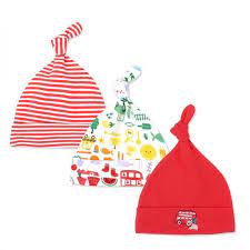 Mũ đội đầu chất liệu thun tuban cho bé cotton -saleoff 50%