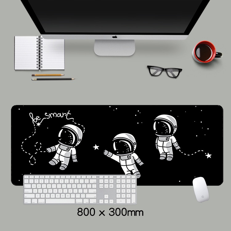 Miếng Lót Chuột Chống Trượt Hình Phi Hành Gia