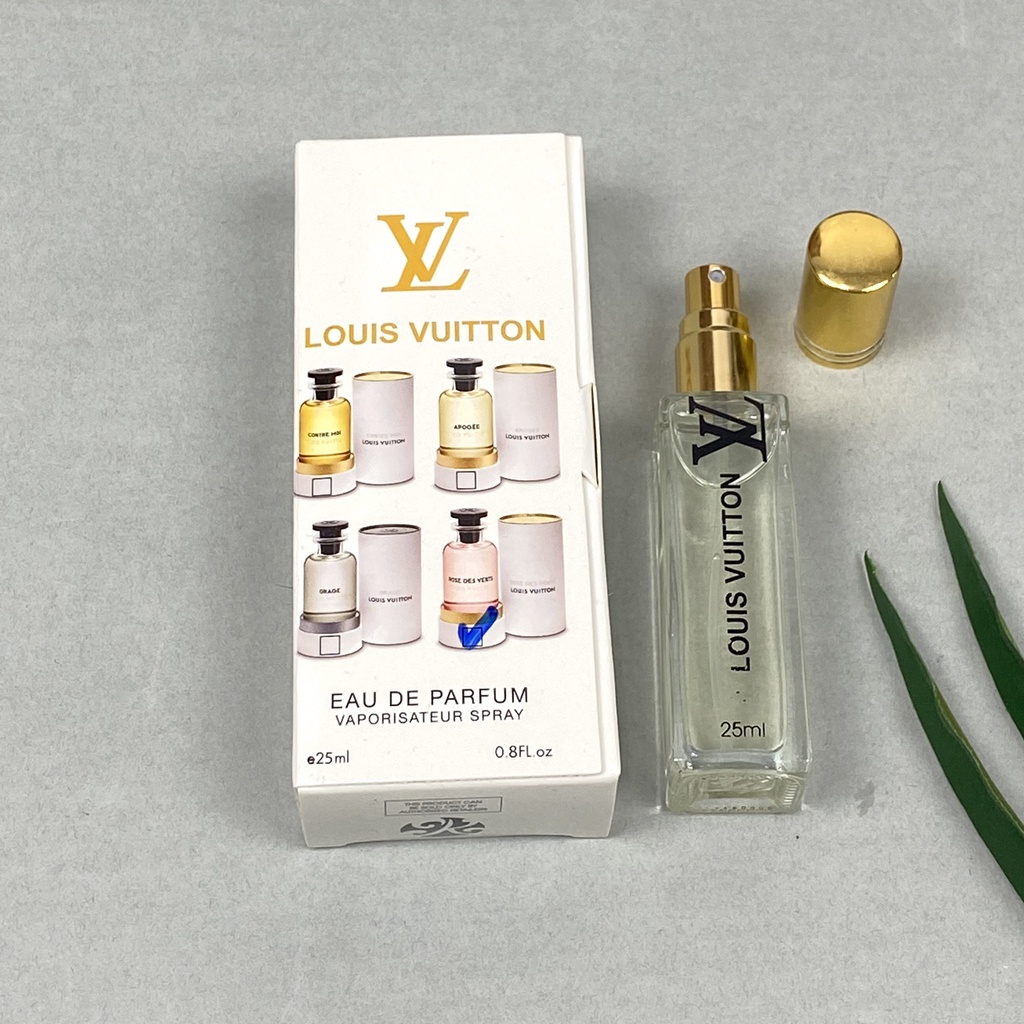 Nước hoa nội địa trung nữ set 4 chai 25ml lv thơm lâu hương sang trọng độc lạ