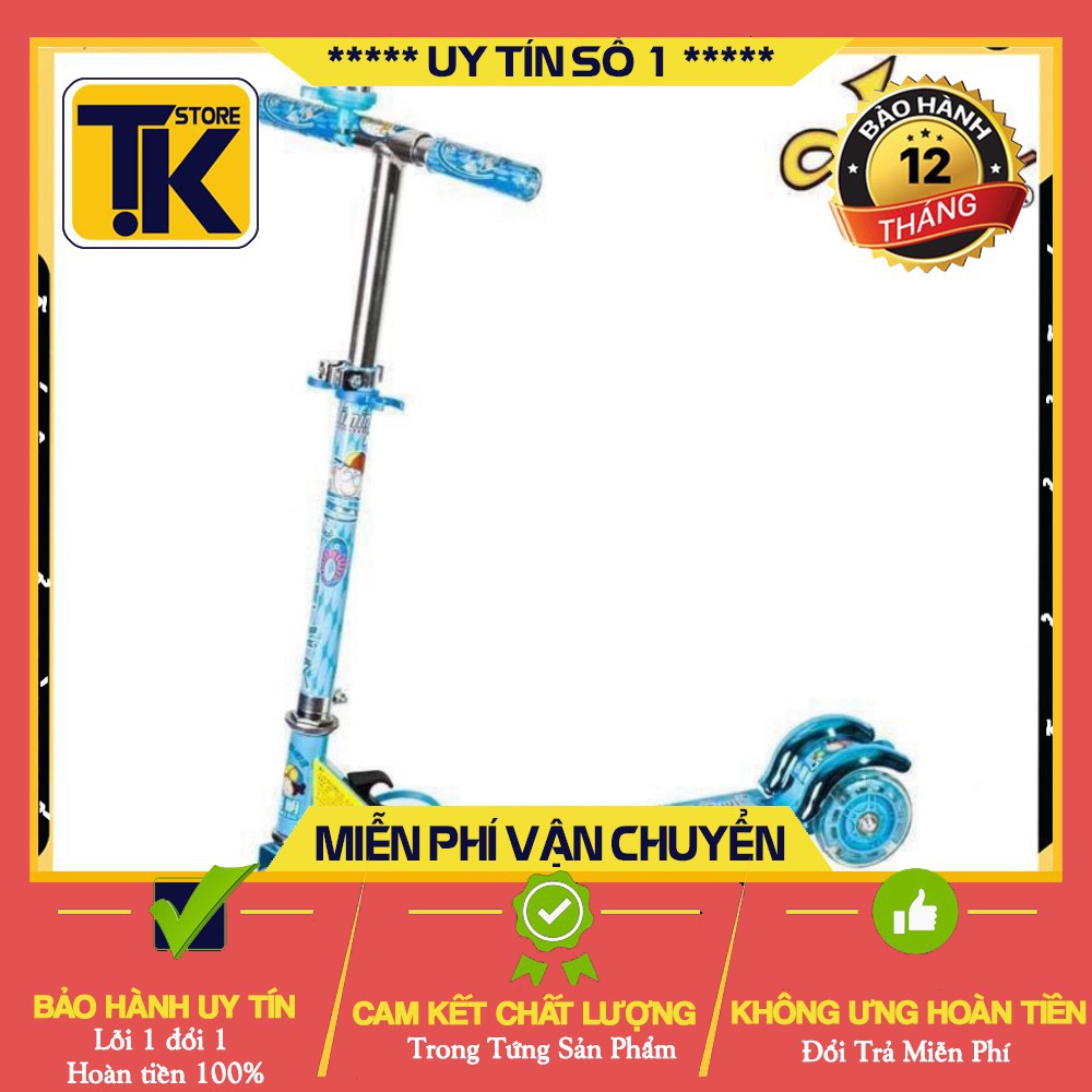 Xe trượt scooter siêu xịn khung to bẻ lái được dành cho bé từ 2-8 tuổi . .