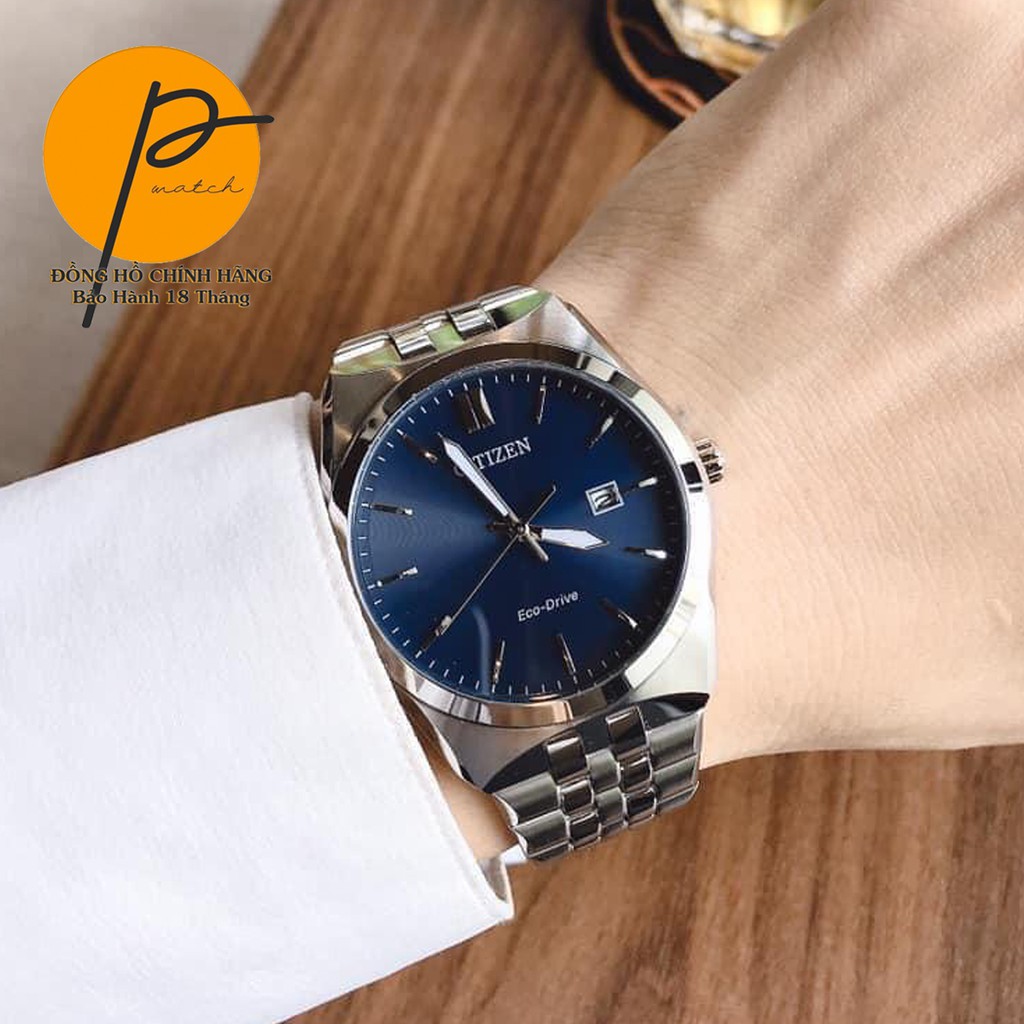 Đồng Hồ Nam Ci.tizen Corso dây kim loại Pwatch BM7330-59L Chính Hãng