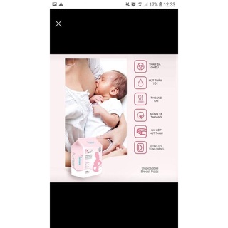 bịch 108 miếng lót thấm sữa Mimacare