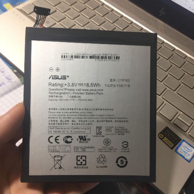 Pin thay xịn cho Asus ZenPad 10 Z300C Zin máy