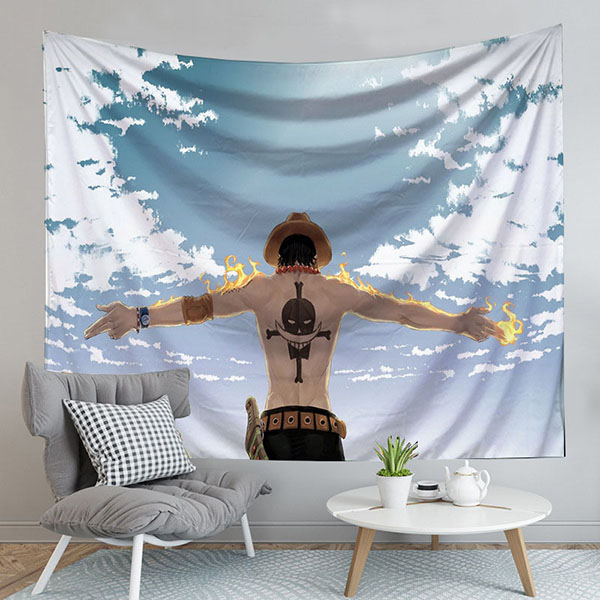Poster Treo Tường In Hình Nhân Vật Phim One Piece Cá Tính