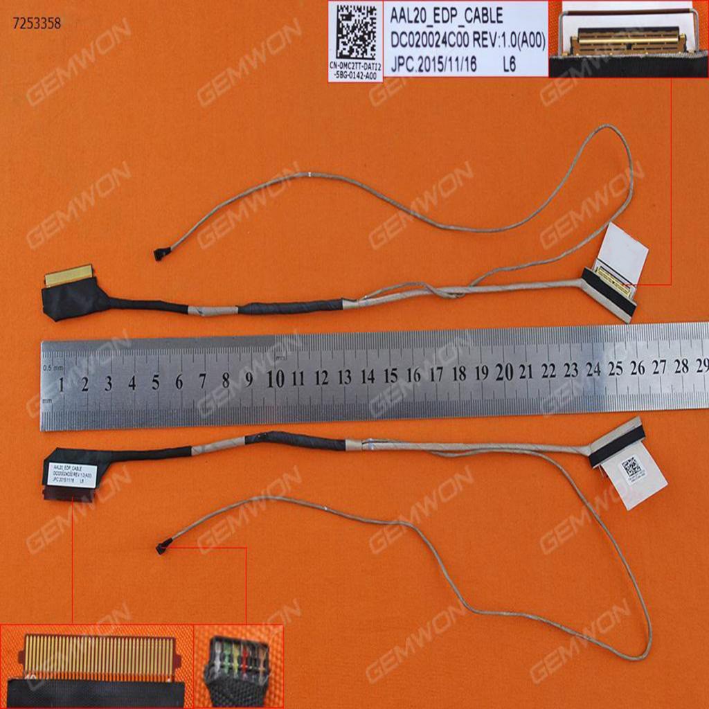 Set 3 Dây Cáp Lcd Lvds Cho Laptop Dell Inspiron 5558 3558 5555 15-5000