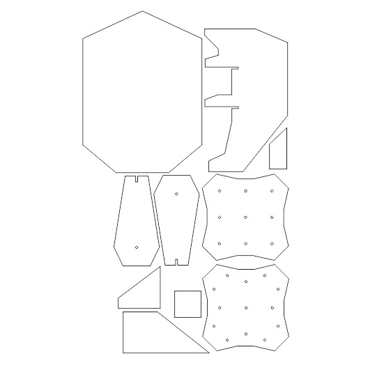 4 tấm gỗ đan len