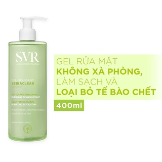 Sữa Rửa Mặt SVR Sebiaclear Gel Moussant 400ml