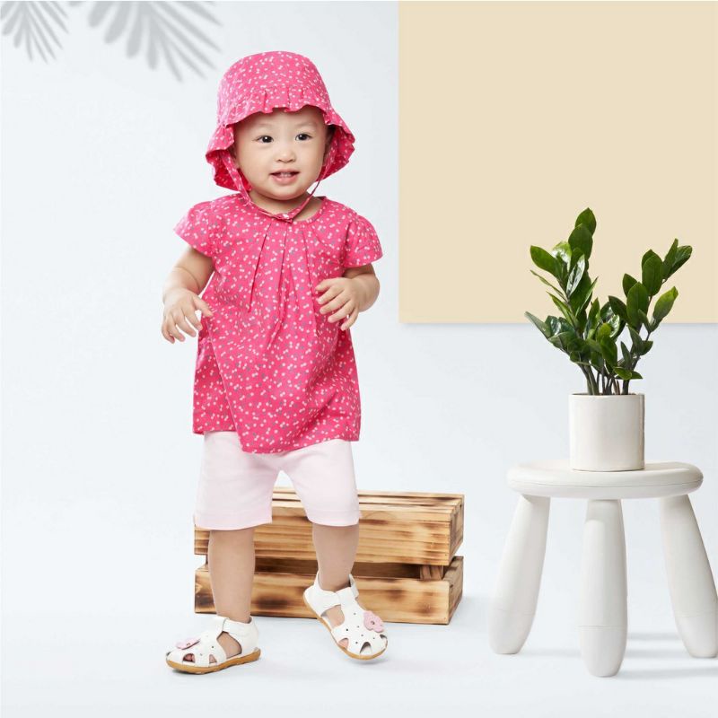 Bộ cộc tay BÉ GÁI cài giữa, CÁNH TIÊN chất Xô 2 lớp mềm, mát