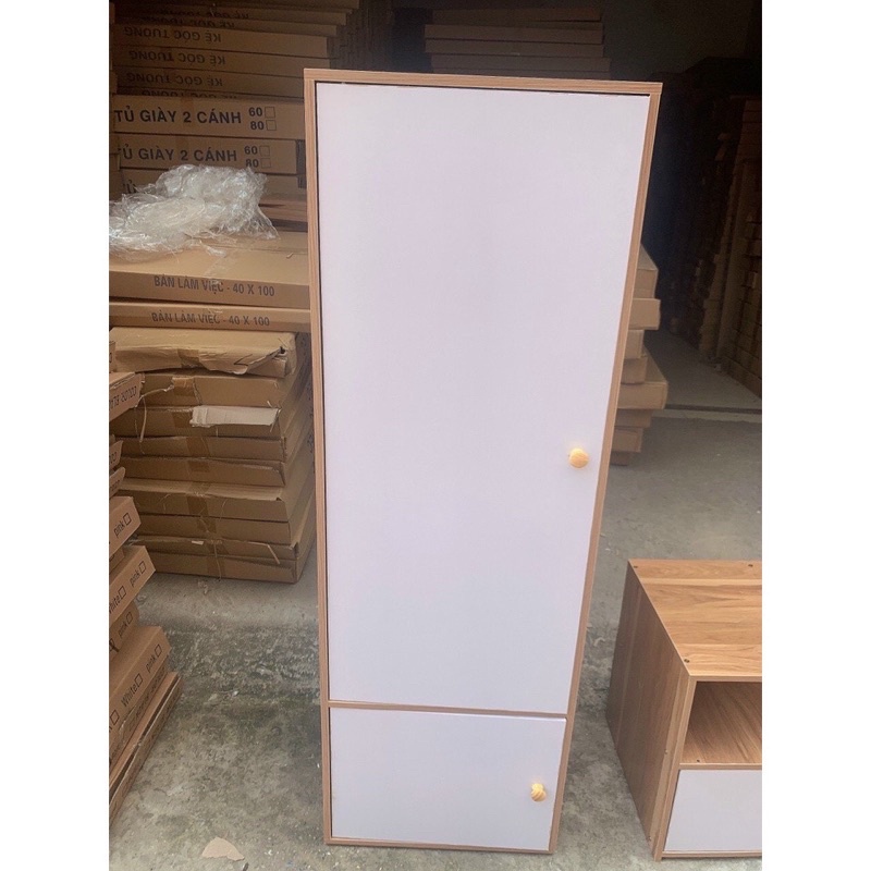 Tủ quần áo, Tủ để đồ đa năng bằng gỗ, 4 tầng 2 cánh tủ SHEDECOR | BigBuy360 - bigbuy360.vn