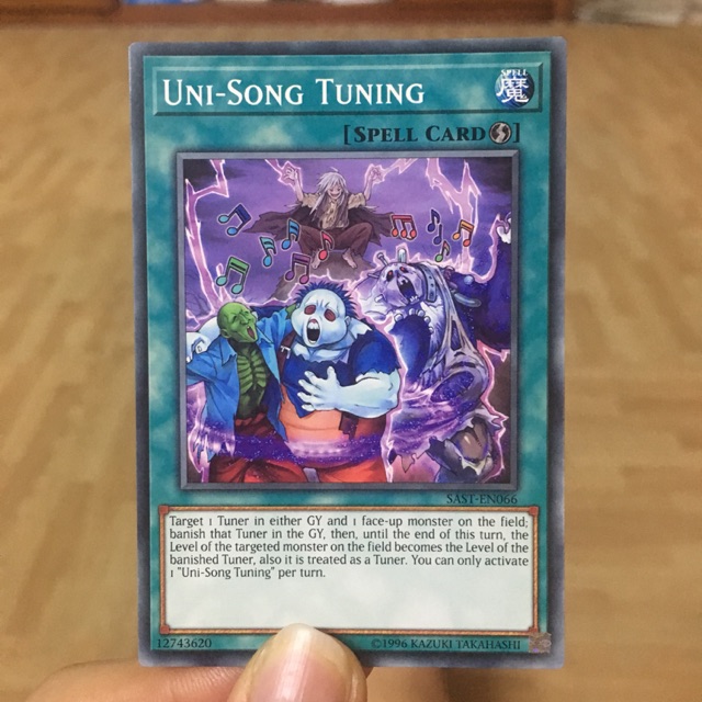 Thẻ bài yugioh “Uni-song Tuning”