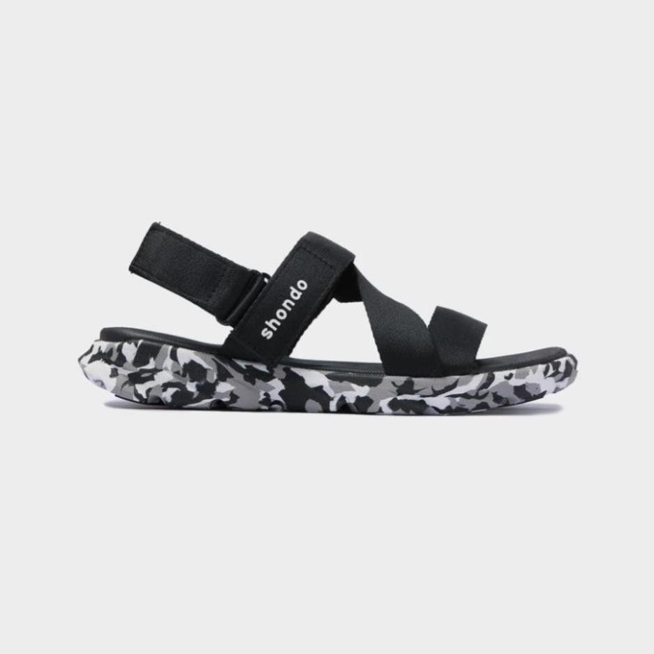 [Sanz]GÌAY SANDAL SHAT-SHONDO F6 SPORT CAMO ĐEN(có clip hình thật) -cwj24 : 🌸