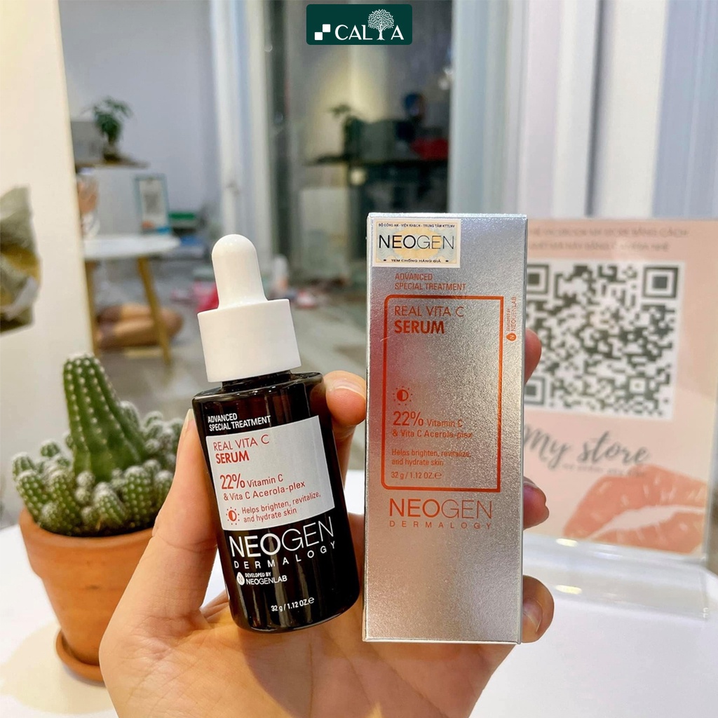 Tinh Chất Serum Neogen Vitamin C Dưỡng Trắng Da, Mờ Thâm - Neogen Dermalogy Real Vita C Serum 32g