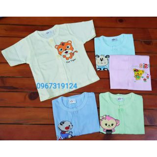 Áo cộc sơ sinh Chất cotton đẹp loại 1.