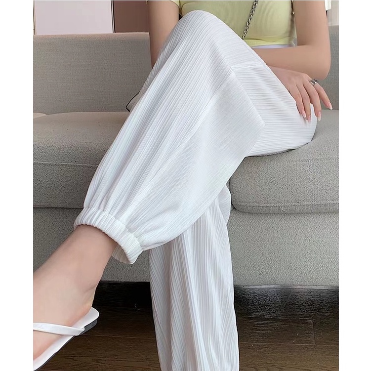 Quần ZHELIHANGFEI có dây rút thiết kế mới cao cấp thời trang dành cho nữ