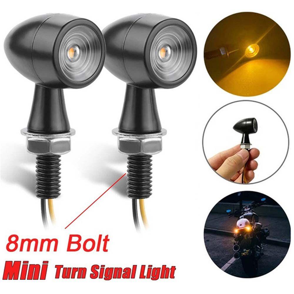 Đèn LED Xi Nhan Mini Bằng Nhôm Thông Dụng Cho Xe Máy