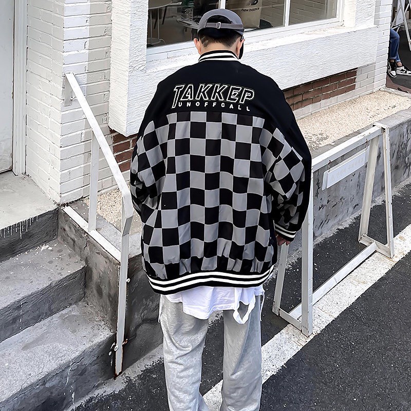 Áo Khoác Bomber Dù U 2 Lớp Form Rộng Unisex Nam Nữ 2 Lớp