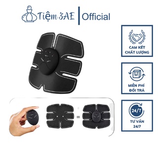 Miếng dán tập bụng 6 múi tại nhà cao cấp - máy rung massage giảm mỡ bụng