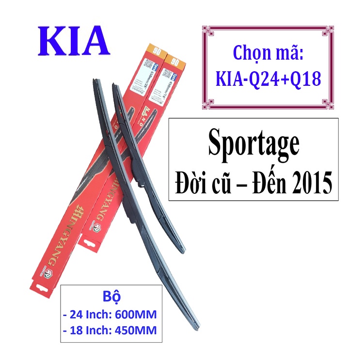 [BẢO HÀNH 1 NĂM] Bộ 2 thanh gạt nước mưa ô tô đa năng Nano cao cấp dành cho hãng xe Kia: Morning-K3-Cerato-Forte-Carens