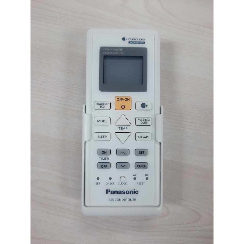 Remote Điều Khiển điều hòa Panasonic CS-XPU9WKH-8//XPU12WKH-8//XPU18WKH-8- Hàng zin hãng mới tặng Pin + Đế treo