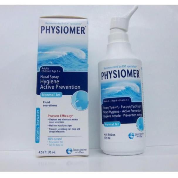 Nước muối biển Physiomer Gentle Jet 135ml