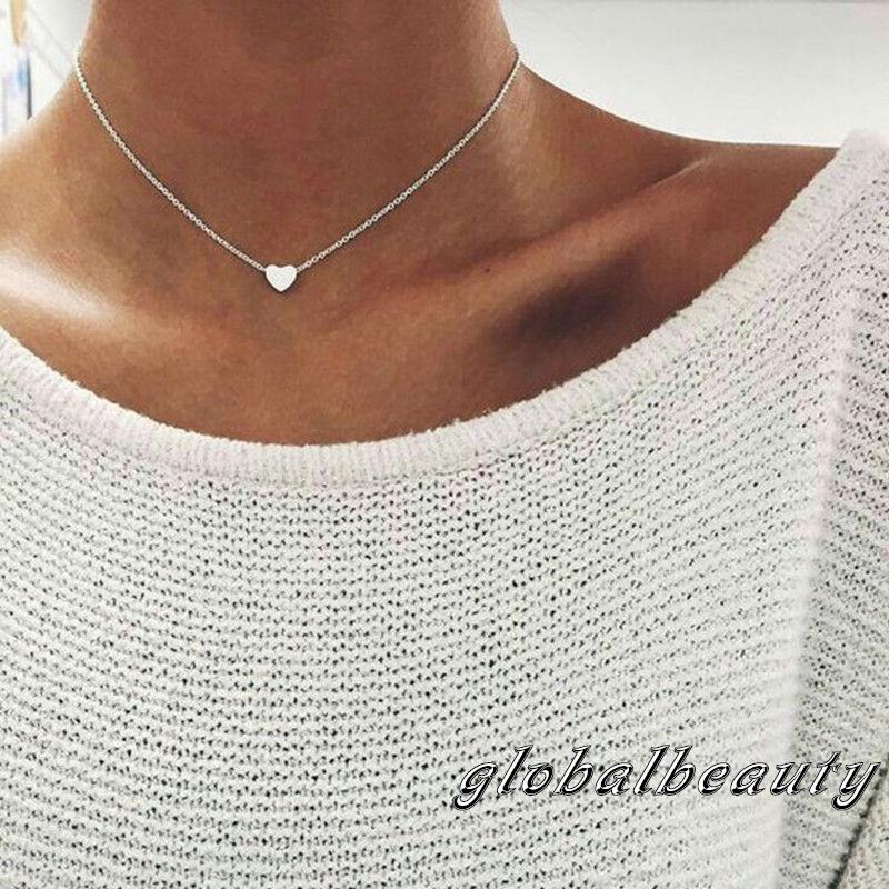 Dây Chuyền Đồng Mặt Trái Tim Lãng Mạn Cho Nữ