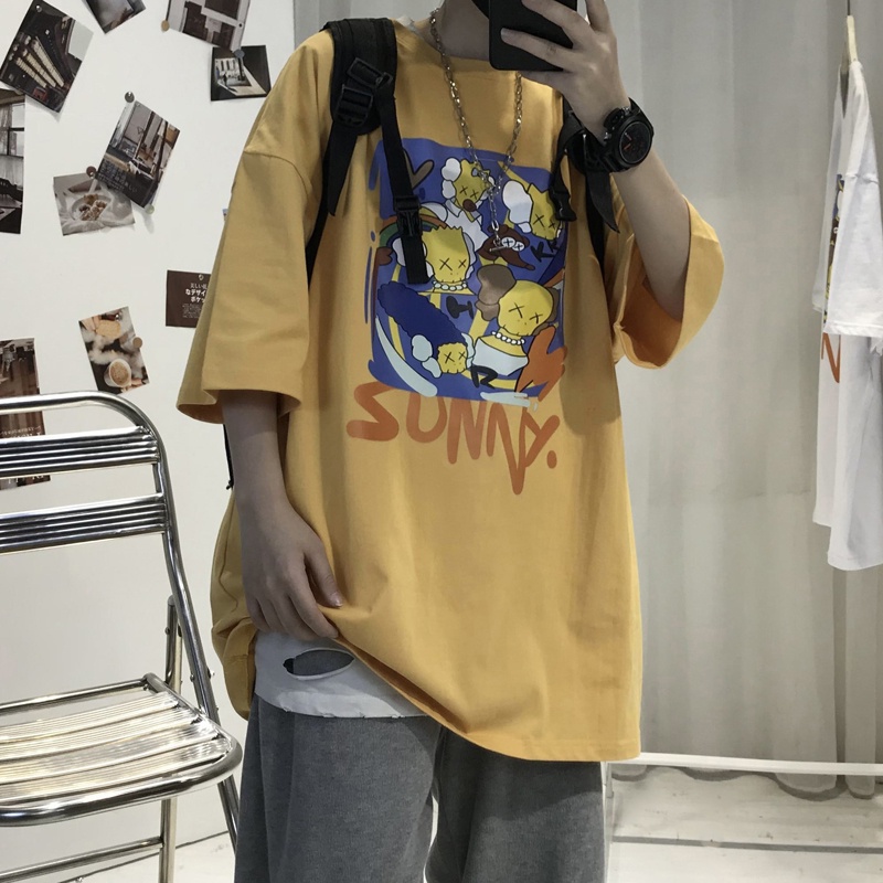 Áo Thun Tay Ngắn Thời Trang Cho Nam Size M-5XL