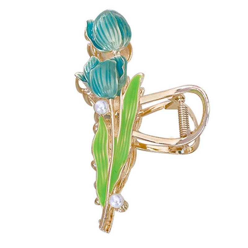 Kẹp Tóc Bằng Hợp Kim Thiết Kế Tinh Tế Thời Trang Mùa Hè Cho Nữ