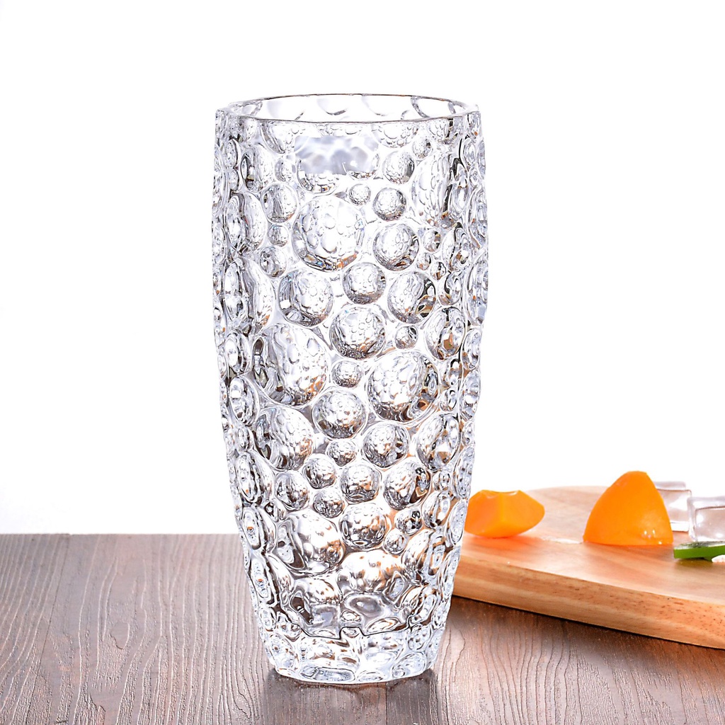 [HÀNG CAO CẤP] Lọ hoa thủy tinh pha lê cỡ lớn, Lọ hoa Decor sang trọng, trang trí nhà cửa