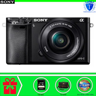 Mua Máy ảnh Sony Alpha A6000 Kit 16-50mm F3.5-5.6 (Đen) Chính hãng
