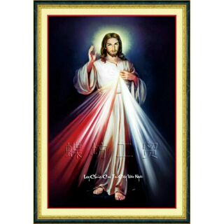 Tranh thêu 3D LÒNG THƯƠNG XÓT CỦA CHÚA 222483 kt 51×72cm