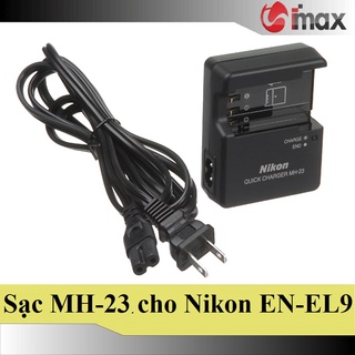 Sạc máy ảnh Nikon MH-23 (cho pin EN-EL9a) - Hàng nhập khẩu