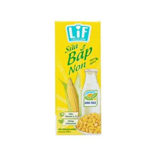 Lốc Sữa Bắp Non LIF ( 180ml x 4 hộp)