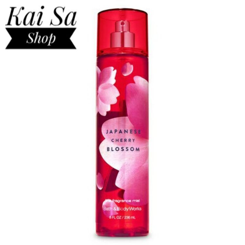 XỊT TOÀN THÂN BBW - Cherry Blossom Mist 236ml