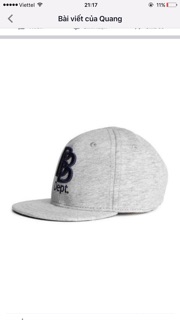mũ lưỡi chai H&M cho bé