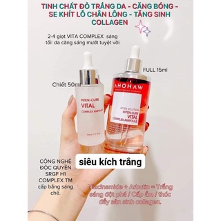 Serum trắng da siêu tốc Ahohaw đỏ