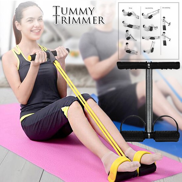 Dây kéo tập lưng bụng Tummy Trimmer - Dây kéo tập tummy