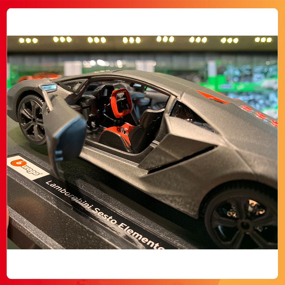 Mô hình xe Lamborghini Sesto Elemento tỉ Lệ 1: 24 Bburago