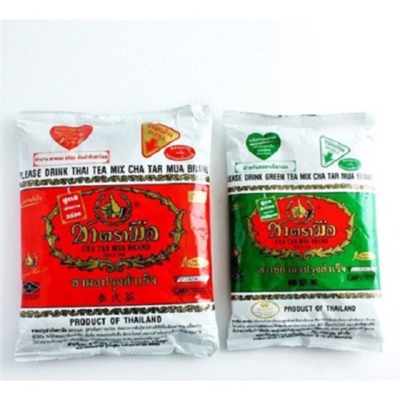 Trà Thái Xanh/Đỏ chuẩn vị Thái