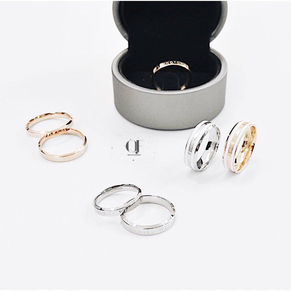 Nhẫn Unisex Thép Titan